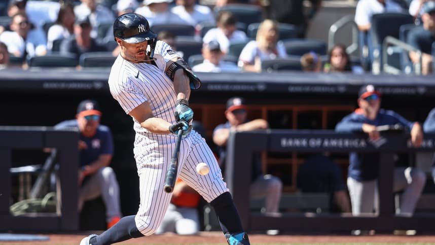 MLB: Houston Astros at New York Yankees, giancarlo stanton