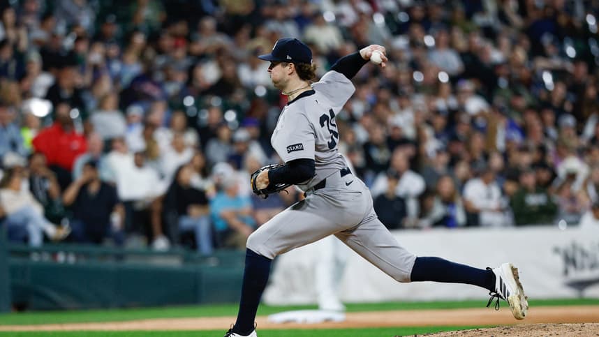 MLB: New York Yankees at Chicago White Sox, cam schlittler