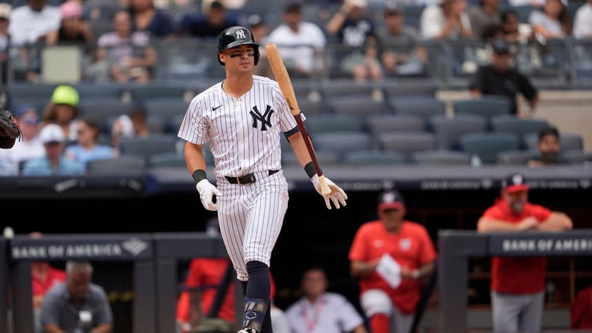 MLB: Washington Nationals at New York Yankees, anthony volpe