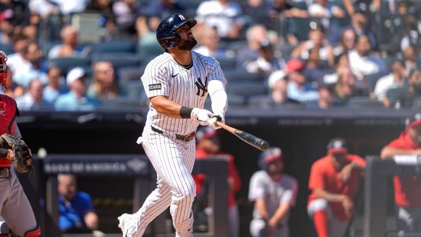 MLB: Washington Nationals at New York Yankees, jasson dominguez