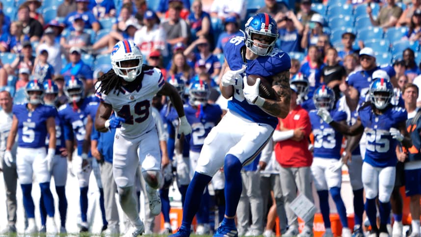 NFL: New York Giants at Buffalo Bills, thomas fidone
