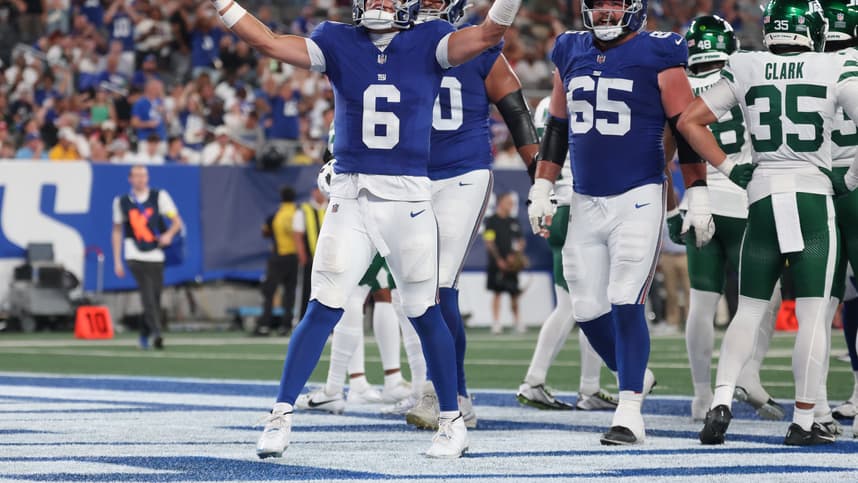 NFL: New York Jets at New York Giants, jaxson dart