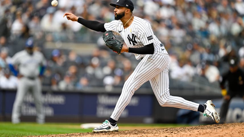 MLB: Toronto Blue Jays at New York Yankees, devin williams