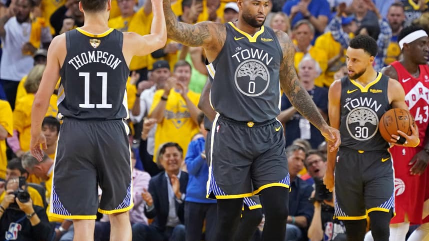 DeMarcus Cousins, NBA: Finals-Toronto Raptors at Golden State Warriors