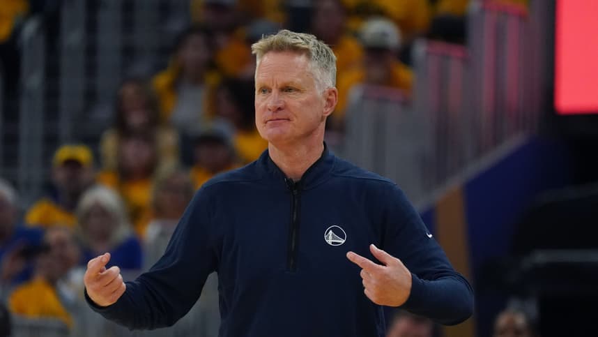 Steve Kerr, NBA: Playoffs-Minnesota Timberwolves at Golden State Warriors