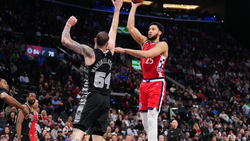 NBA: San Antonio Spurs at Los Angeles Clippers, ben simmons, knicks