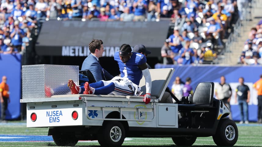Malik Nabers, NFL: Los Angeles Chargers at New York Giants
