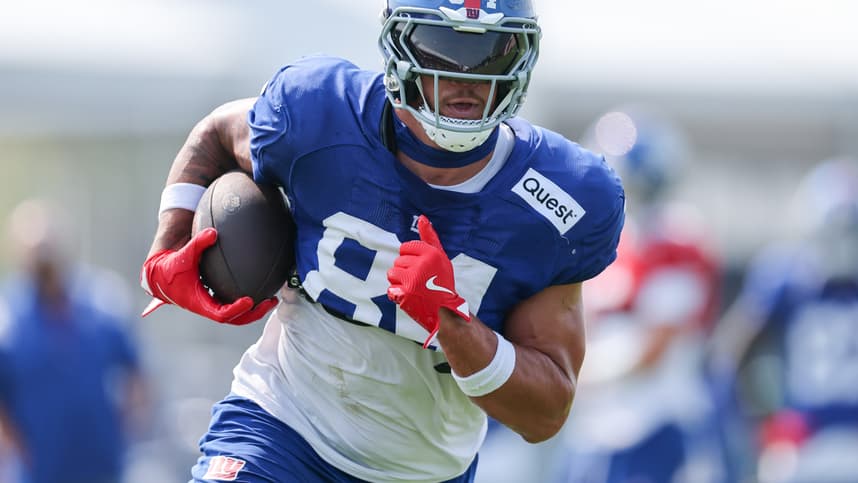 Theo Johnson, NFL: New York Giants Training Camp