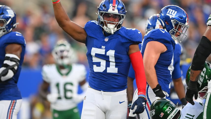 Abdul Carter, NFL: New York Jets at New York Giants