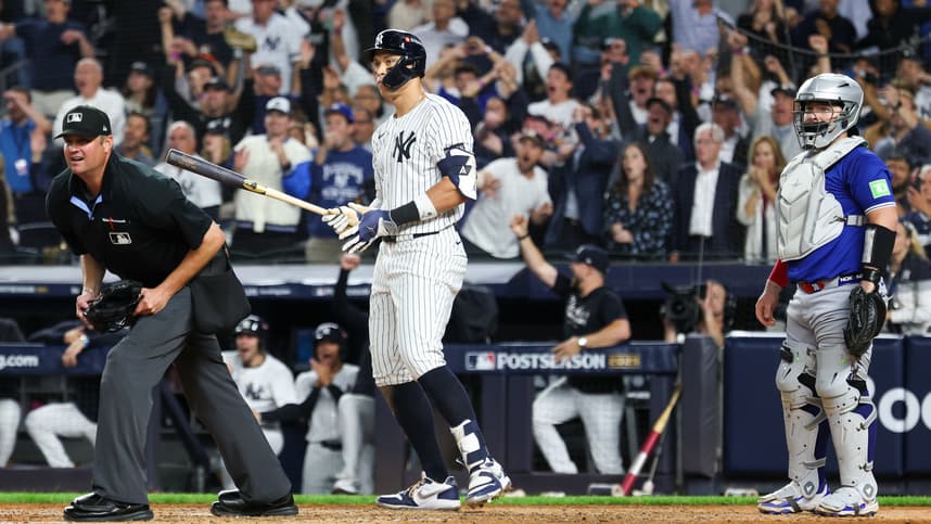 MLB: Playoffs-Toronto Blue Jays at New York Yankees