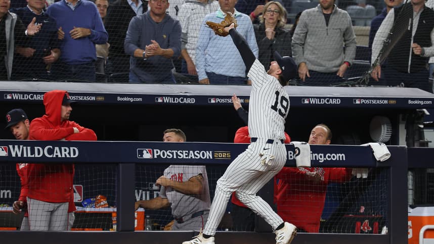 Ryan McMahon during a Yankees postseason game