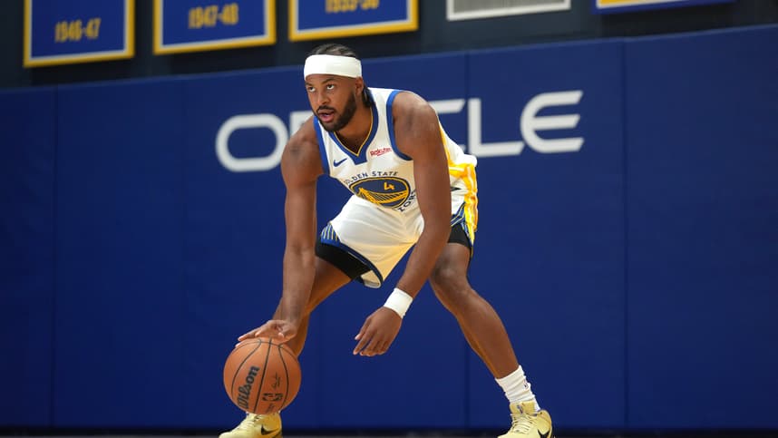 Moses Moody, NBA: Golden State Warriors-Media Day