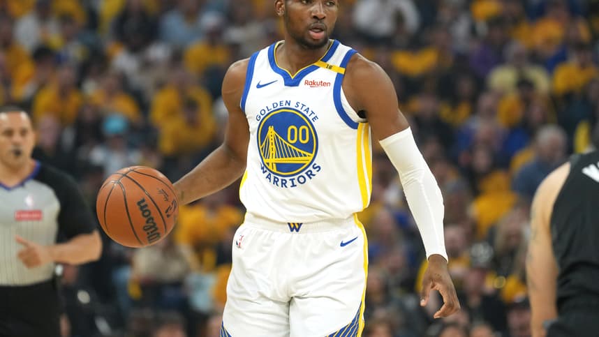 Jonathan Kuminga, NBA: Playoffs-Houston Rockets at Golden State Warriors