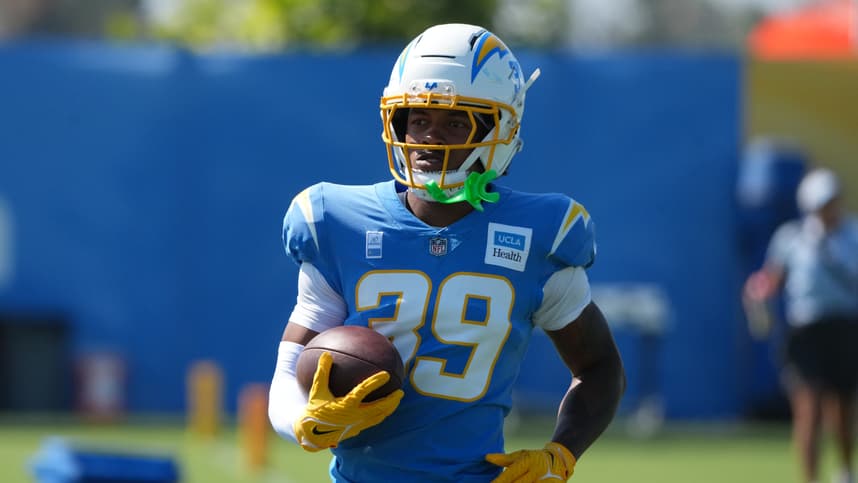 Giants, Jaylen Johnson, NFL: Los Angeles Chargers Training Camp