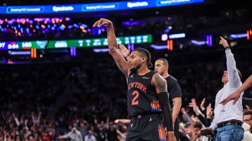 NBA: Milwaukee Bucks at New York Knicks, miles mcbride