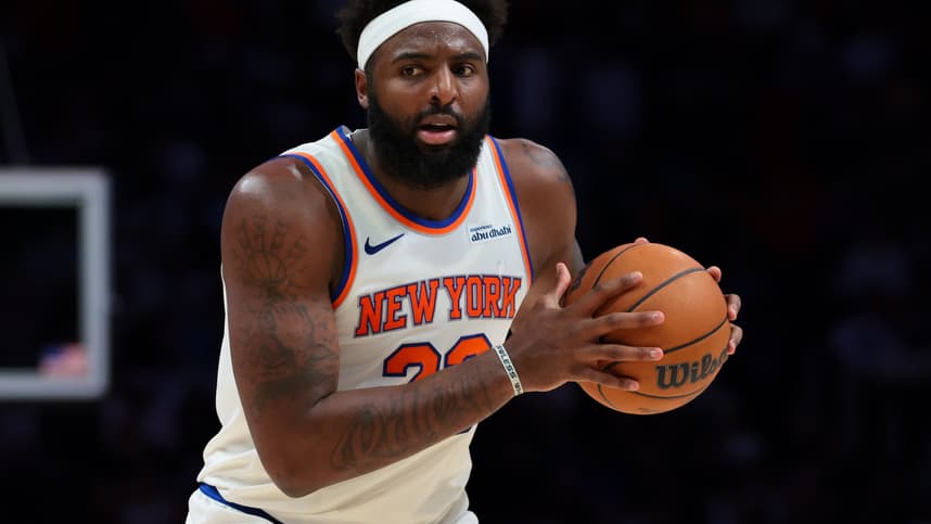NBA: New York Knicks at Miami Heat, mitchell robinson