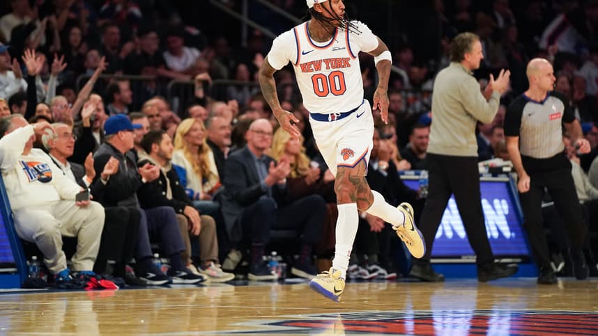 NBA: Washington Wizards at New York Knicks, jordan clarkson