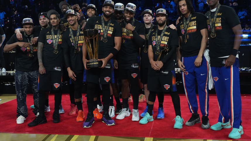 NBA: Emirates Cup Championship-San Antonio Spurs at New York Knicks