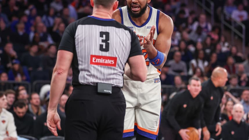 NBA: Miami Heat at New York Knicks
