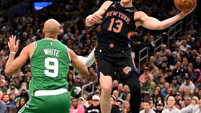 NBA: New York Knicks at Boston Celtics