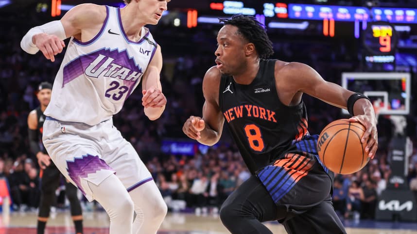 NBA: Utah Jazz at New York Knicks, og anunoby