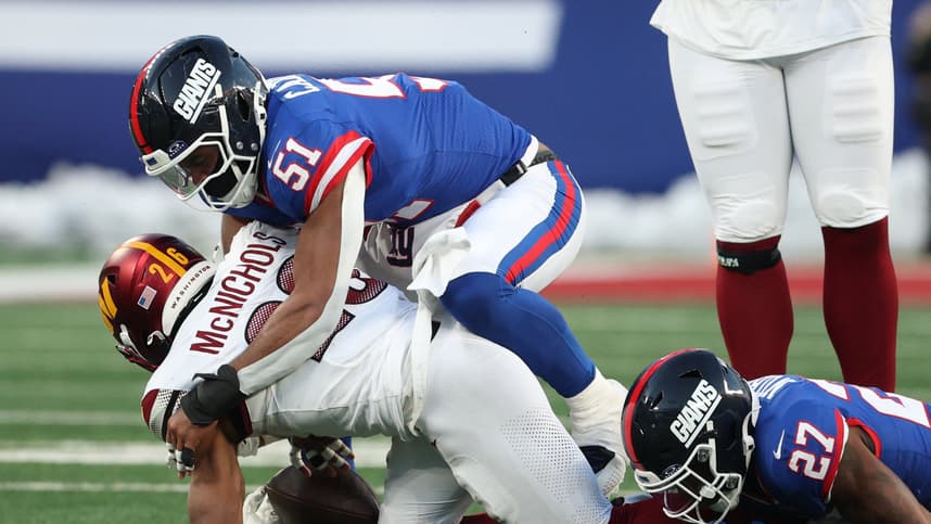 Abdul Carter, NFL: Washington Commanders at New York Giants