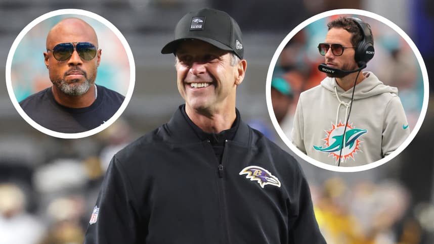 Giants, John Harbaugh, Anthony Weaver, Mike McDaniel