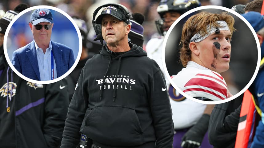 Giants, John Harbaugh, Jaxson Dart, John Mara