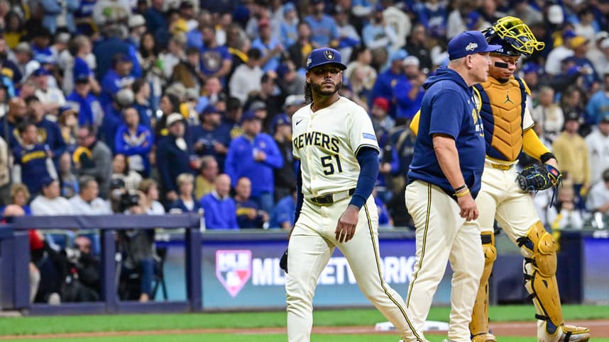 MLB: Playoffs-Los Angeles Dodgers at Milwaukee Brewers, freddy peralta, mets, yankees