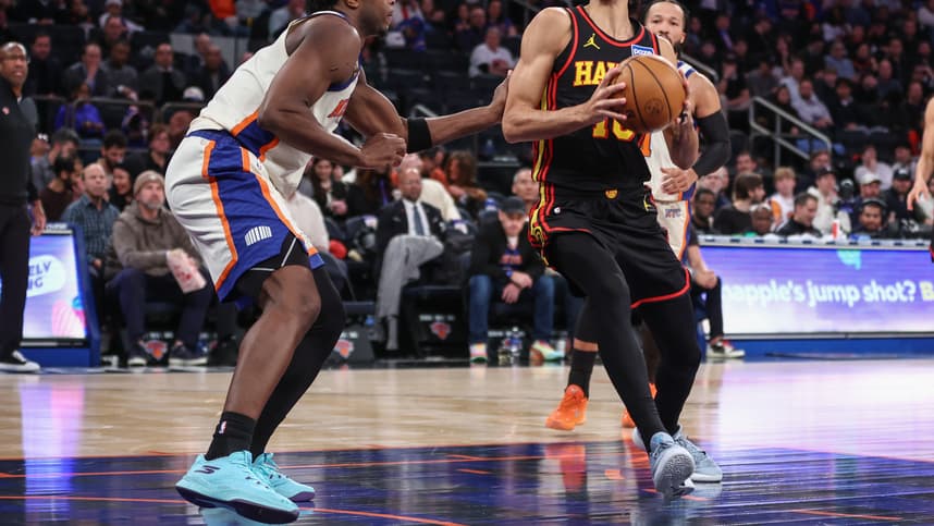 NBA: Atlanta Hawks at New York Knicks