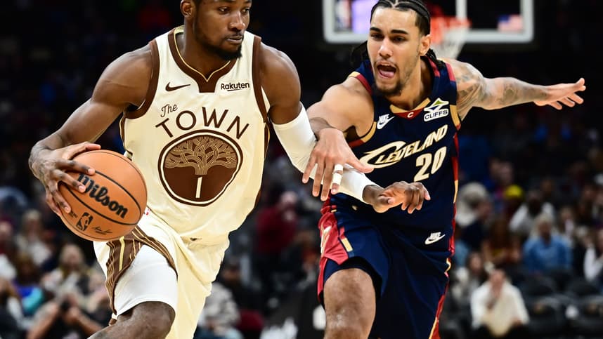 Jonathan Kuminga, NBA: Golden State Warriors at Cleveland Cavaliers