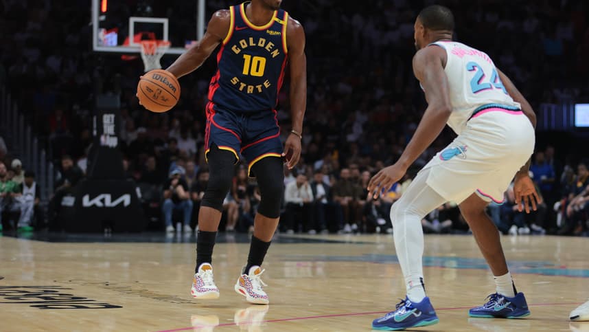 NBA: Golden State Warriors at Miami Heat