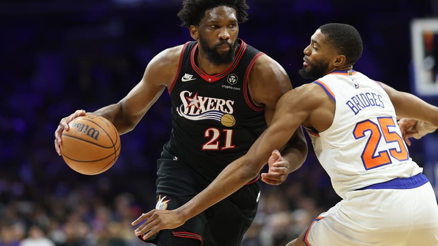 NBA: New York Knicks at Philadelphia 76ers