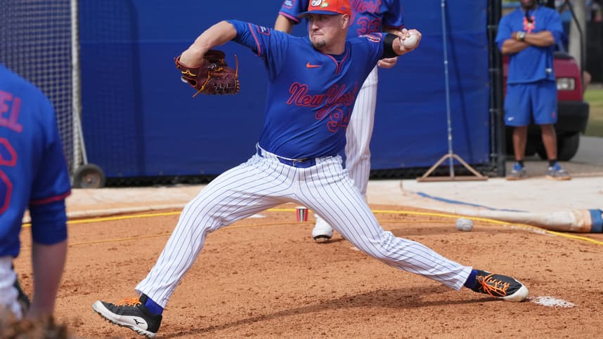 MLB: New York Mets-Workouts