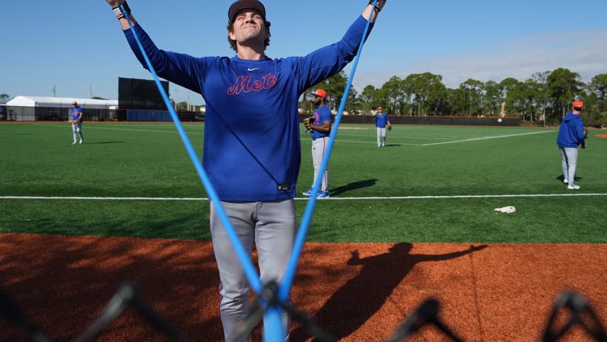 MLB: New York Mets-Workouts