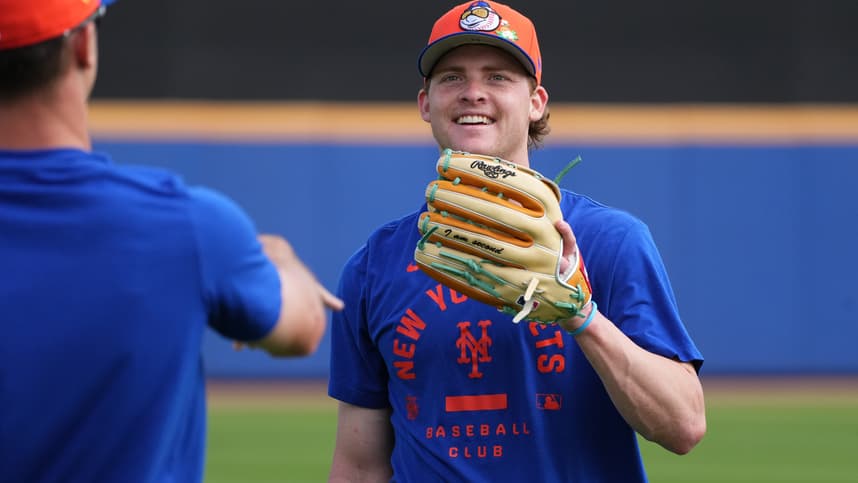 MLB: New York Mets-Workouts