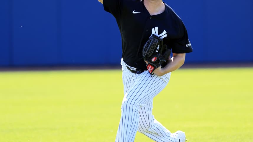 MLB: New York Yankees-Workouts