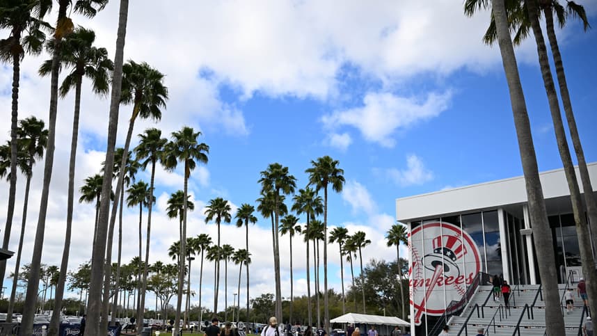 MLB: New York Yankees-Workouts