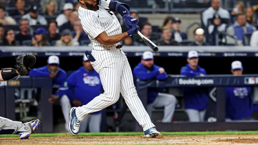 MLB: Playoffs-Toronto Blue Jays at New York Yankees, amed rosario