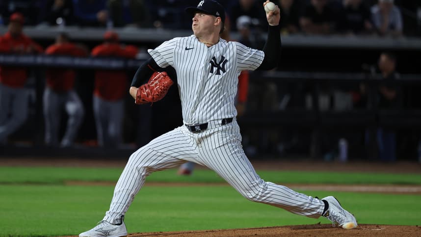 MLB: Spring Training-Washington Nationals at New York Yankees, ryan weathers