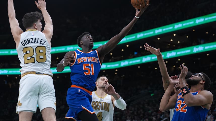 NBA: New York Knicks at Boston Celtics