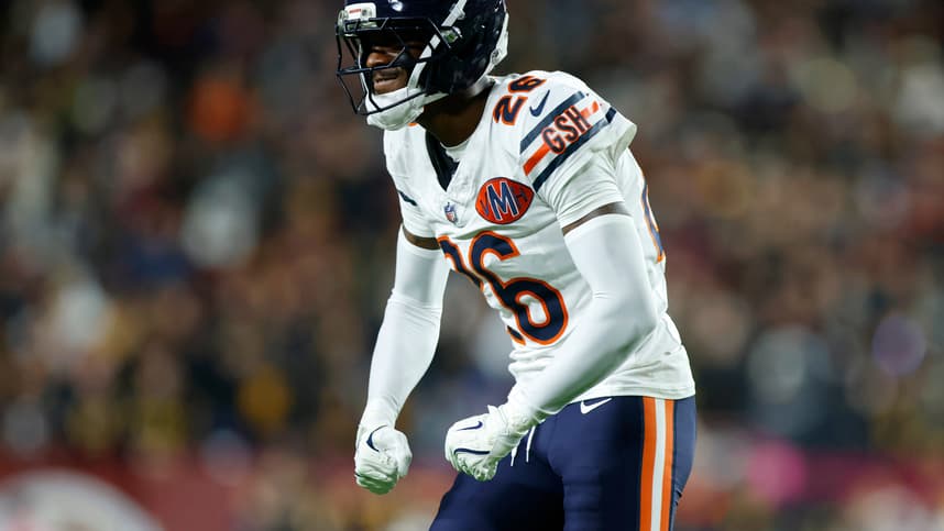 Nahshon Wright, giants, NFL: Chicago Bears at Washington Commanders