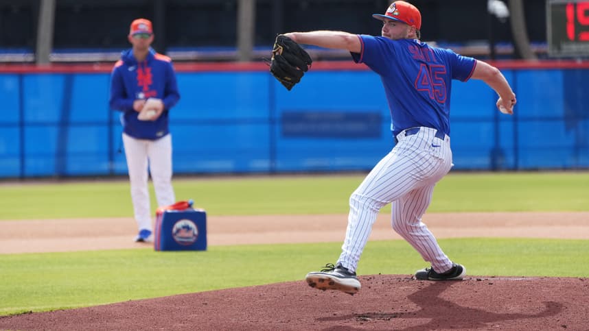 MLB: New York Mets-Workouts