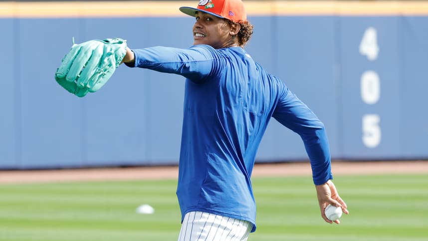 MLB: New York Mets-Workouts