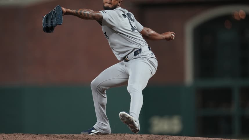 MLB: New York Yankees at San Francisco Giants, camilo doval