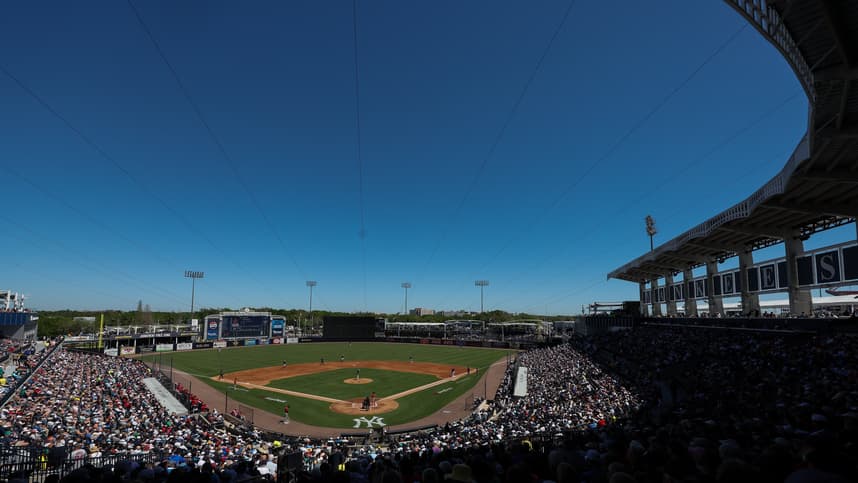 MLB: Spring Training-Boston Red Sox at New York Yankees