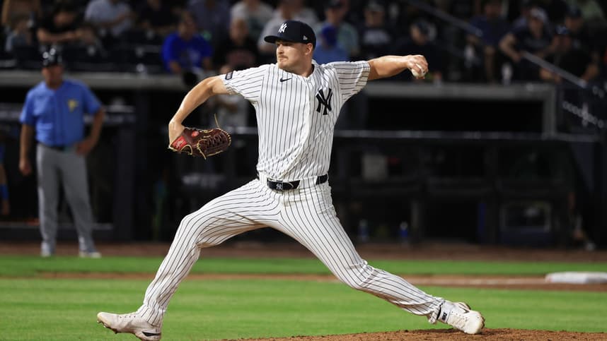 MLB: Spring Training-Tampa Bay Rays at New York Yankees