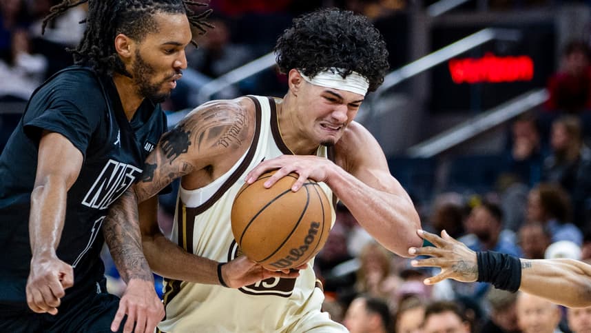 Gui Santos, NBA: Brooklyn Nets at Golden State Warriors