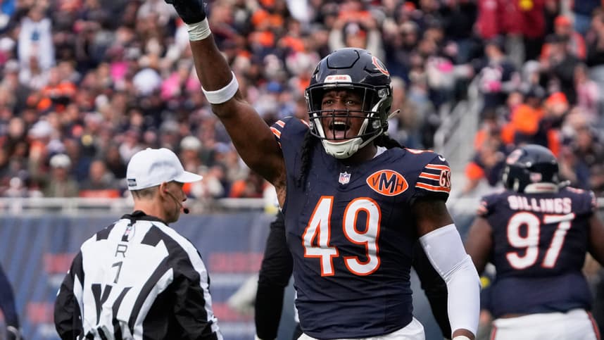 NFL: New Orleans Saints at Chicago Bears, tremaine edmunds, new york giants