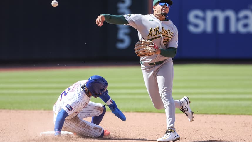 MLB: Athletics at New York Mets